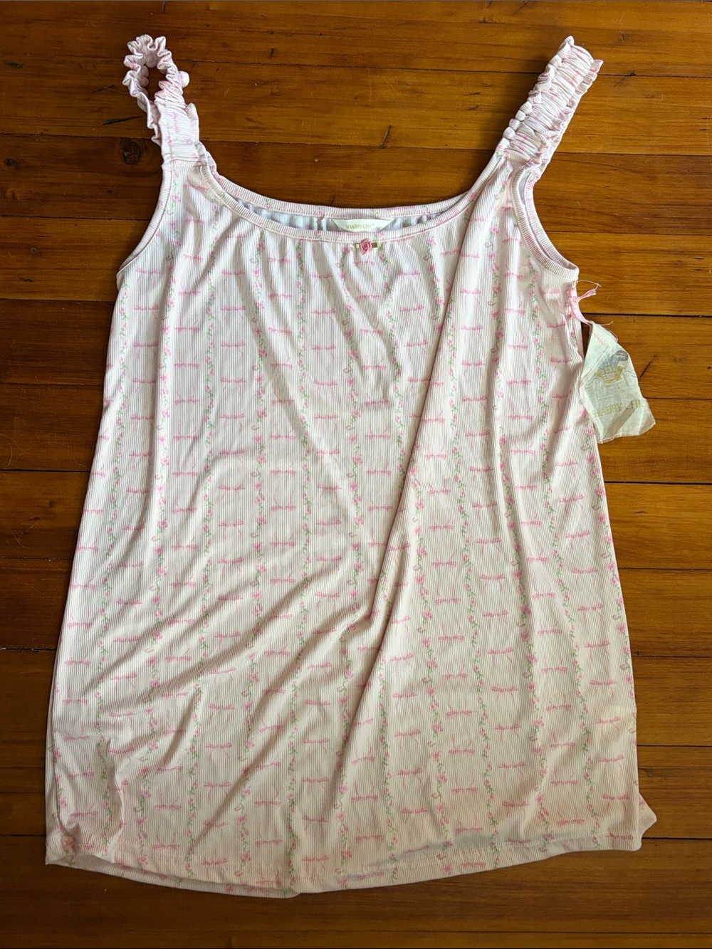 NWT Shabby Chic Floral Bow Dress